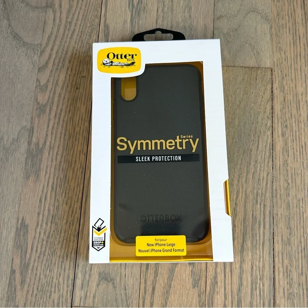 Otter box symmetry sleek protection iPhone large black case